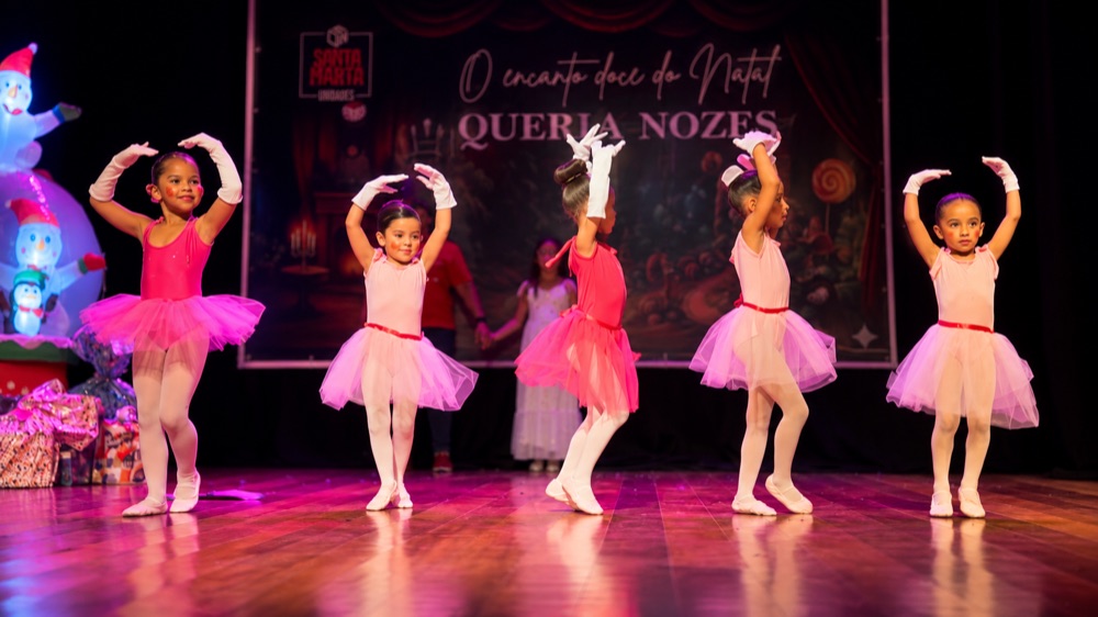 Ballet na Escola Santa Marta