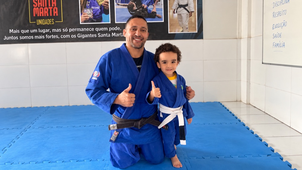 Judô na Escola Santa Marta